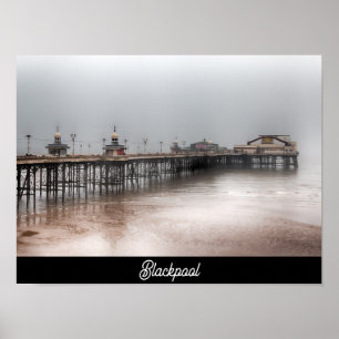 Blackpool North Pier Poster