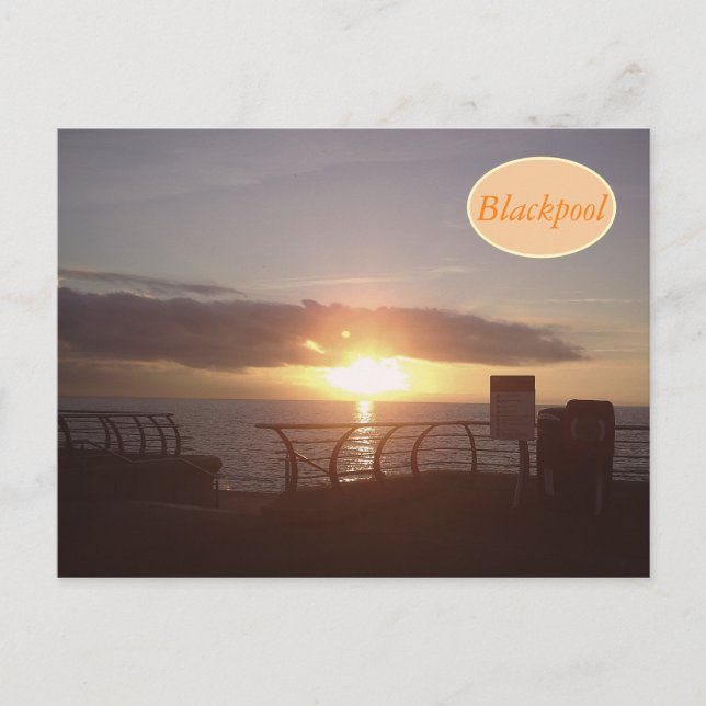 Blackpool Postcard (Front)