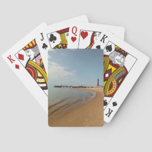 Blackpool sea playing cards