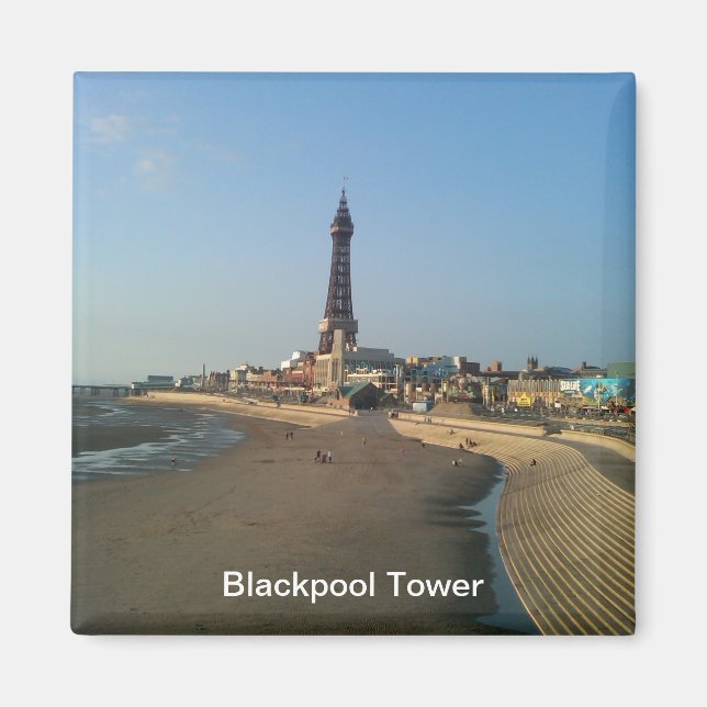 Blackpool Tower in England Magnet (Front)