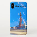 Blackpool Tower iPhone XS Max Case<br><div class="desc">Blackpool tower a tourist resort in North West England, opened to the public on 14 May 1894. Blackpool is a tourist resort in the North West of England in the UK</div>