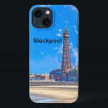 Blackpool Tower iPhone 13 Case<br><div class="desc">Blackpool tower a tourist resort in North West England, opened to the public on 14 May 1894. Blackpool is a tourist resort in the North West of England in the UK</div>