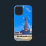 Blackpool Tower iPhone 12 Mini Case<br><div class="desc">Blackpool tower a tourist resort in North West England, opened to the public on 14 May 1894. Blackpool is a tourist resort in the North West of England in the UK</div>