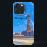 Blackpool Tower iPhone 13 Pro Case<br><div class="desc">Blackpool tower a tourist resort in North West England,  opened to the public on 14 May 1894. Blackpool is a tourist resort in the North West of England in the UK</div>