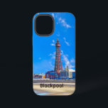 Blackpool Tower iPhone 12 Mini Case<br><div class="desc">Blackpool tower a tourist resort in North West England,  opened to the public on 14 May 1894. Blackpool is a tourist resort in the North West of England in the UK</div>