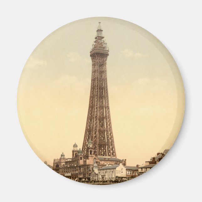 Blackpool Tower IV, Lancashire, England Magnet (Front)