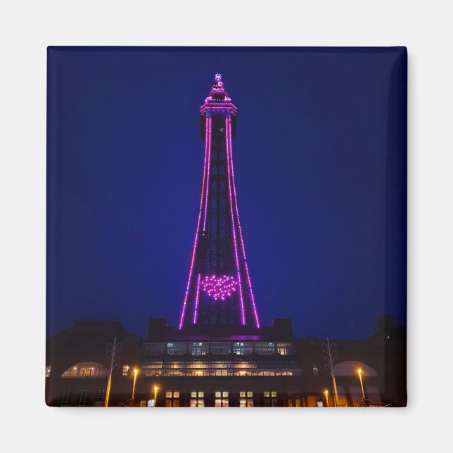 Blackpool Tower Magnet (Front)
