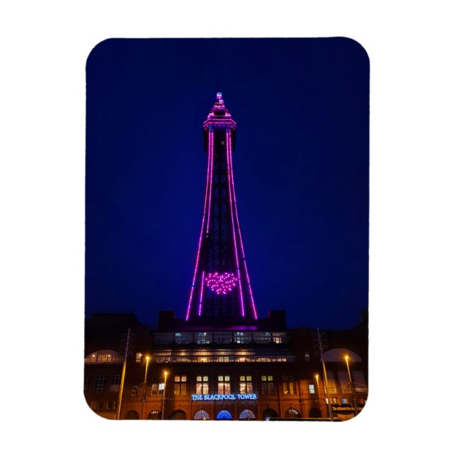 Blackpool Tower Magnet (Vertical)