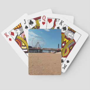 Blackpool tower playing cards