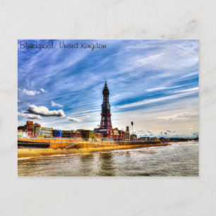 Blackpool Tower Postcard