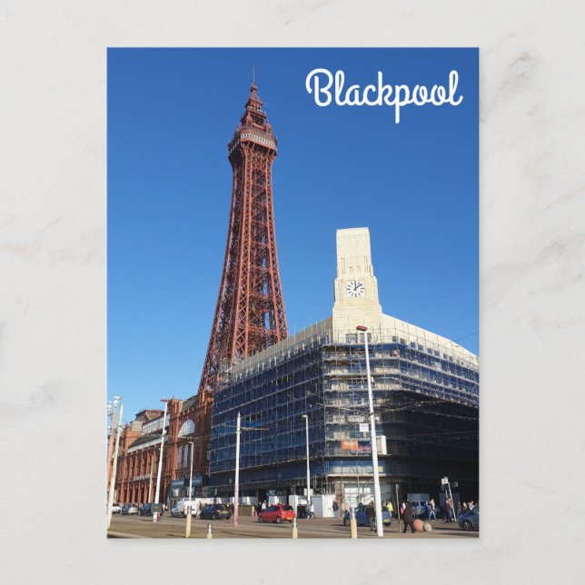 Blackpool Tower Postcard (Front)