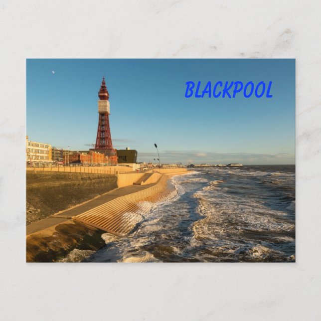 Blackpool Tower Postcard (Front)