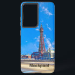 Blackpool Tower Samsung Galaxy Case<br><div class="desc">Blackpool tower a tourist resort in North West England, opened to the public on 14 May 1894. Blackpool is a tourist resort in the North West of England in the UK</div>