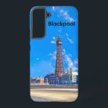 Blackpool Tower Samsung Galaxy Case<br><div class="desc">Blackpool tower a tourist resort in North West England, opened to the public on 14 May 1894. Blackpool is a tourist resort in the North West of England in the UK</div>