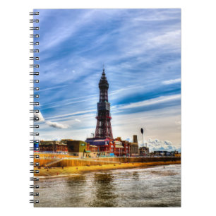 Blackpool Tower Spiral Notebook