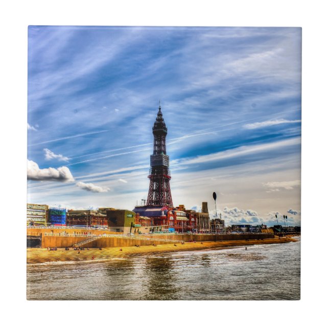 Blackpool Tower Tile (Front)