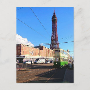 Blackpool Tower. Travel postcard, 2018 Postcard