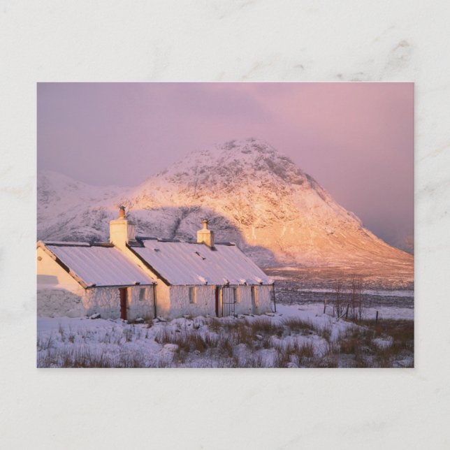 Blackrock Cottage, Glencoe, Highlands, Scotland 2 Postcard (Front)