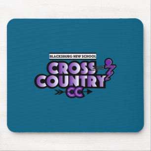 Blacksburg New School Cc Running Club Long Sleeve  Mouse Pad