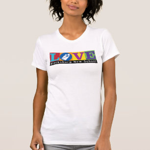 Blacksburg New School Merch Adult Slim Cut T-shirt
