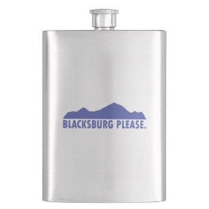 Blacksburg Please Hip Flask