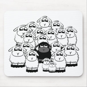 blacksheep mouse pad