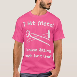 Blacksmith anvil profession farrier gift 4 T-Shirt