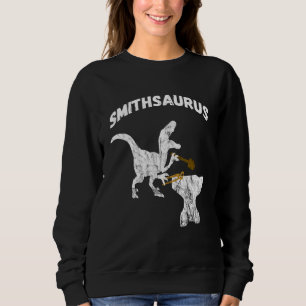 Blacksmith Dinosaurs Tongs Blacksmithing T Rex Di Sweatshirt