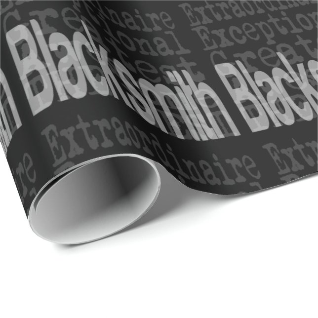 Blacksmith Extraordinaire Wrapping Paper (Roll Corner)