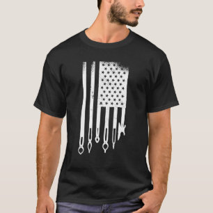 Blacksmith Flag Forge blacksmithing T-Shirt
