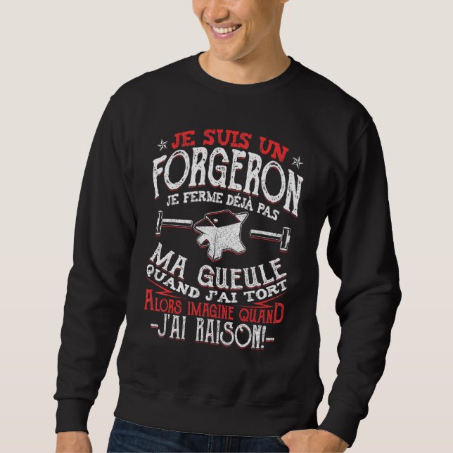 Blacksmith Forger Sweatshirt (Front)