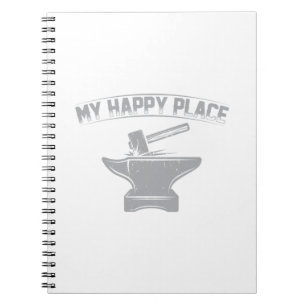 Blacksmith Gifts   Blacksmithing Anvil Forging Notebook