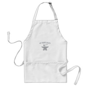 Blacksmith Gifts   Blacksmithing Anvil Forging Standard Apron