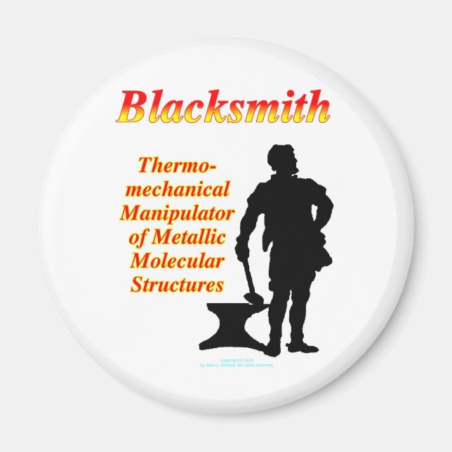 Blacksmith Magnet (Front)