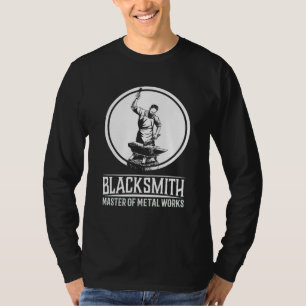 Blacksmith Master I Smith Amboss Craftsman T-Shirt