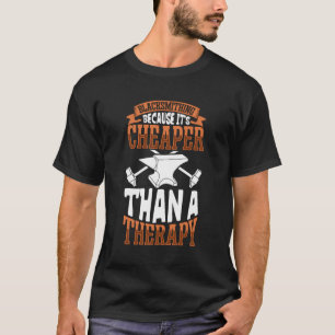 Blacksmith Metal Worker Bladesmith Metalworking T-Shirt