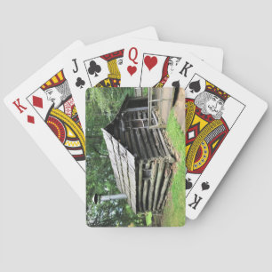 Blacksmith Shop at Mabry Mill, Virginia Playing Cards