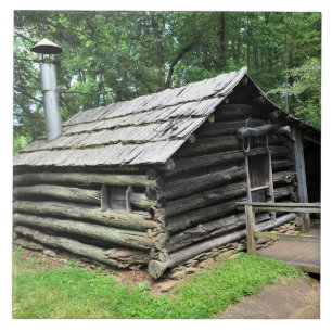 Blacksmith Shop at Mabry Mill, Virginia Tile