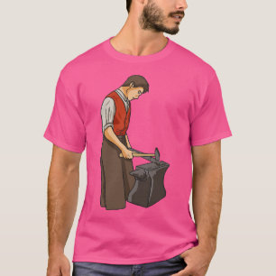 Blacksmith Smithing Crafting RPG T-Shirt