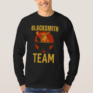 Blacksmith Team Blacksmithing Job T-Shirt