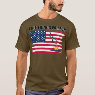 Blacksmith Us Flag Patriotic T T-Shirt