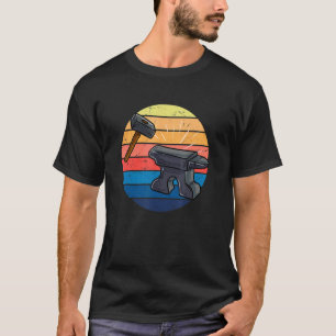 Blacksmith Vintage Blacksmithing Goldsmith Craft A T-Shirt