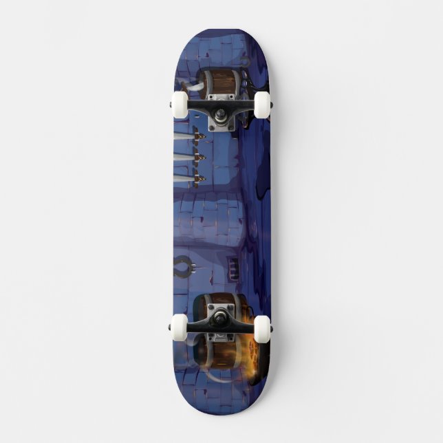 Blacksmiths Forge Skateboard (Front)