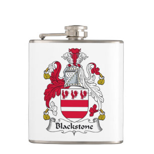 Blackstone Family Crest Hip Flask