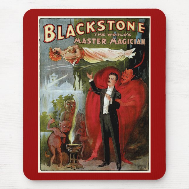 Blackstone Master Magician Mouse Pad (Front)