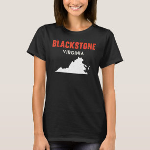 Blackstone Virginia USA State America Travel Virgi T-Shirt