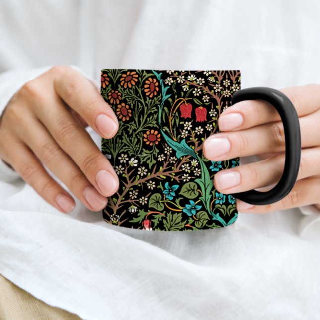 Blackthorn Meadow Flowers William Morris Mug (Creator Uploaded)