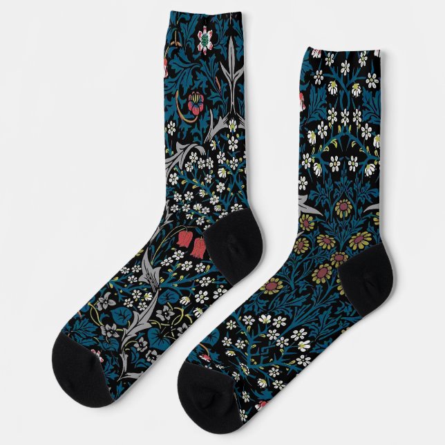 Blackthorn, William Morris Socks (Left)