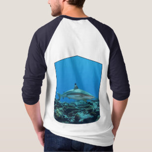 Blacktip Shark, Yap Island - Photographic Design   T-Shirt