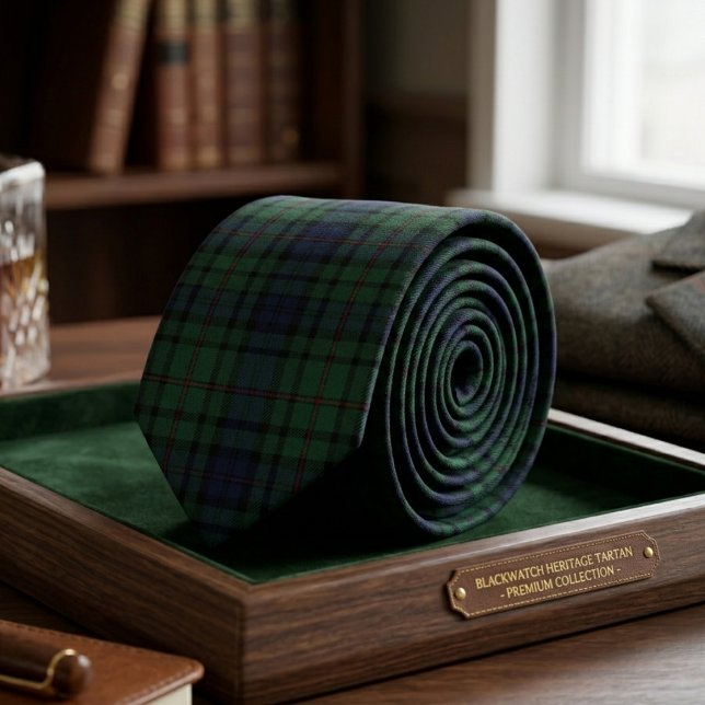 Blackwatch Heritage Tartan Executive Tie (Creator Uploaded)